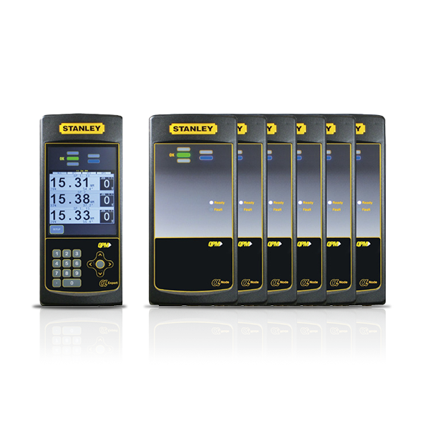 Controlador de aperto STANLEY QBE com detecção automática, ideal para processos industriais e montagem automotiva.