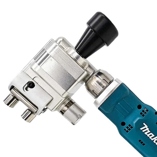 Fixador de guarnição automotiva angular Rollform RVC RAS® a bateria, leve e preciso para retrabalhos industriais