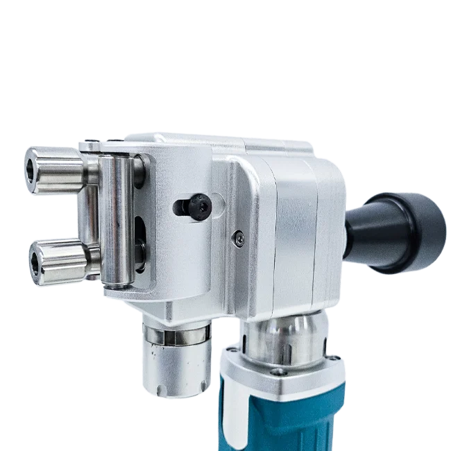 Fixador de guarnição automotiva angular Rollform RVC RAS® a bateria, leve e preciso para retrabalhos industriais