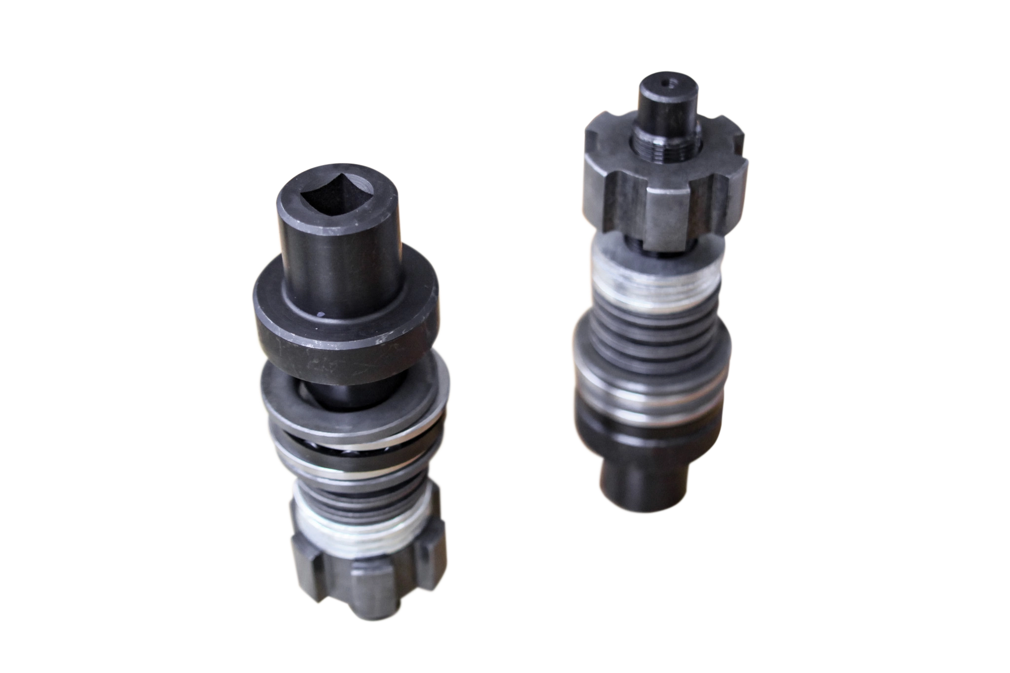 Simulador de junta M. Shimizu para teste de torque em apertadeiras elétricas, hidráulicas e de pulso, garantindo precisão industrial.