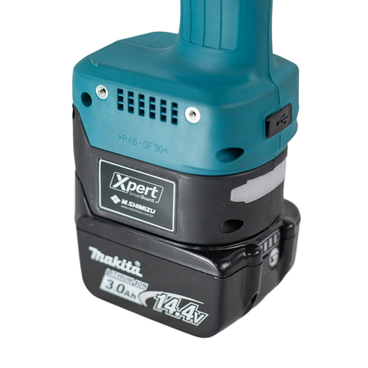 Xpert Smart Board para apertadeiras Makita: controle inteligente e monitoramento de aperto industrial, distribuído pela M Shimizu.